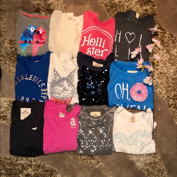 NAME YOUR PRICE🌸HOLLISTER & ABERCROMBIE LOT🖤 - Picture 1 of 1